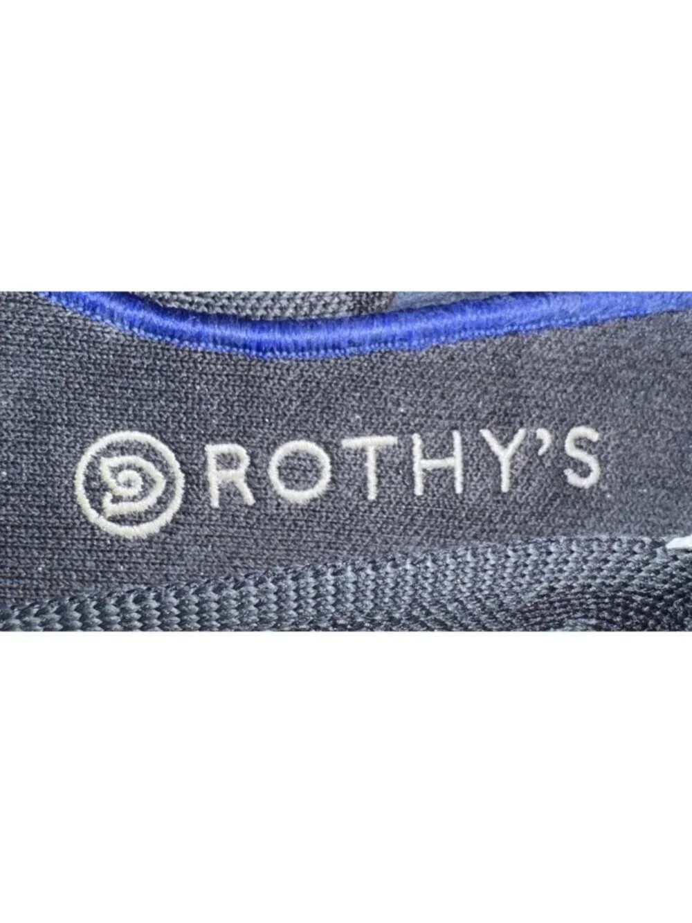 ROTHY'S The Point Dark Gray Camo Pointed Ballet Flats Comfort Shoes Rare Size 9